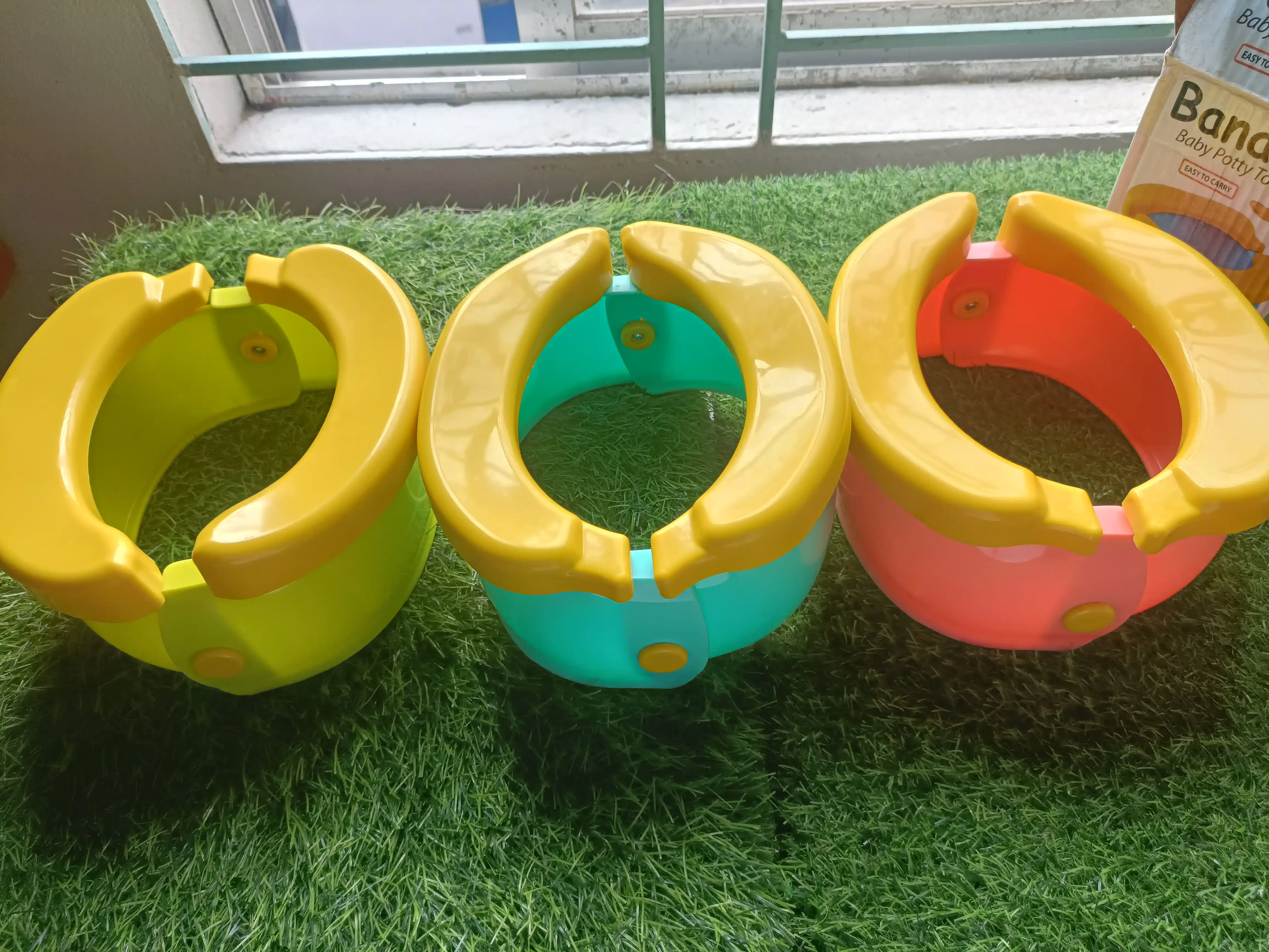Baby banana potty toilet