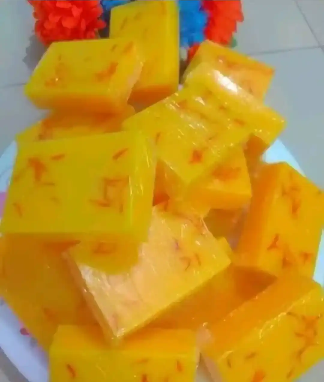 3 Pcs Combo pakage  Original Hand Made Saffron  Soap