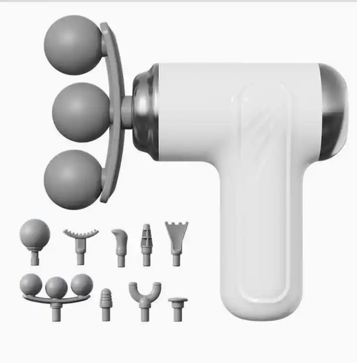 Three Headed Fascia Gun 9-Tool Attachment Set