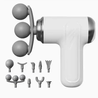 Three Headed Fascia Gun 9-Tool Attachment Set